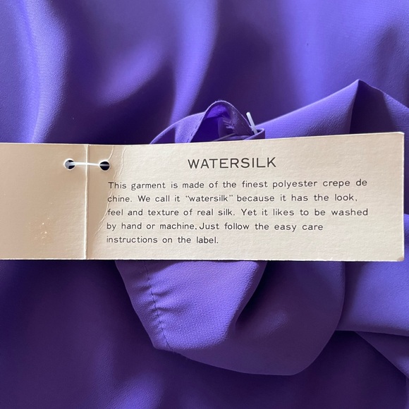 Hana Sung orchid-purple color NEW M blouse - Picture 5 of 10